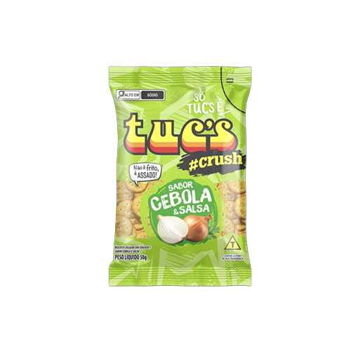Bisc.Tucs 50g Crush Sabor Ceb.E Salsa