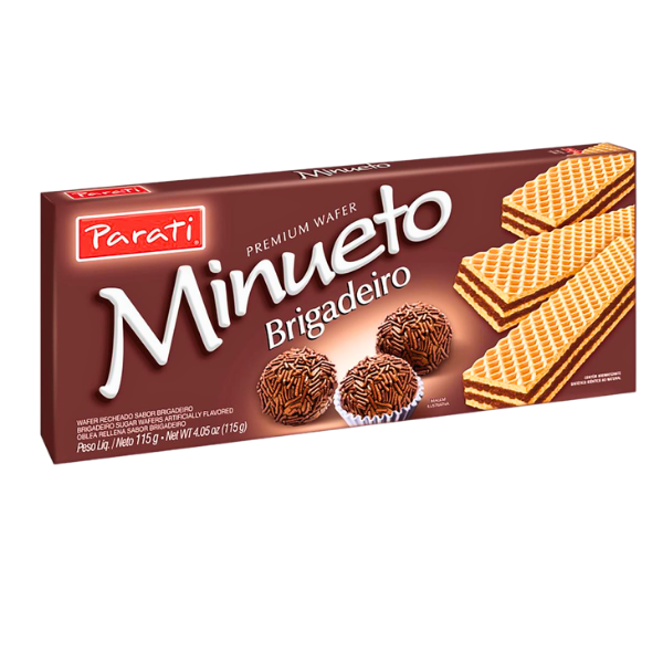 BISC PARATI WAFER MINUETO 100G LIMAO