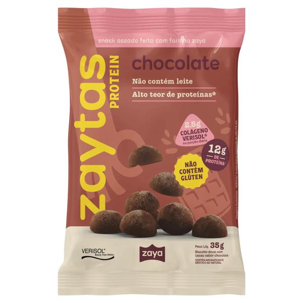 BISC ZAYA 35G PROT CHOC