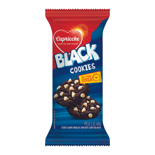 BIS COOKIES CAPRICCHE 40g BLACK FESTA