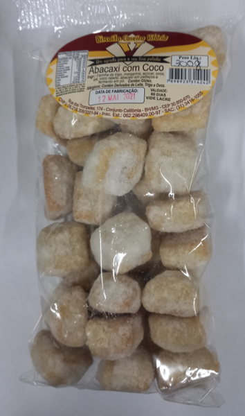BISC VITORIA 300G ABACAXI COM COCO