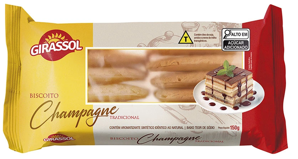 BISCOITO GIRASSOL CHAMPAGNE 150g