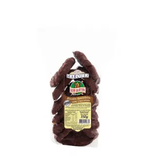BISCOITO AMENDOIM CHOCO MARQUEZ 350GR
