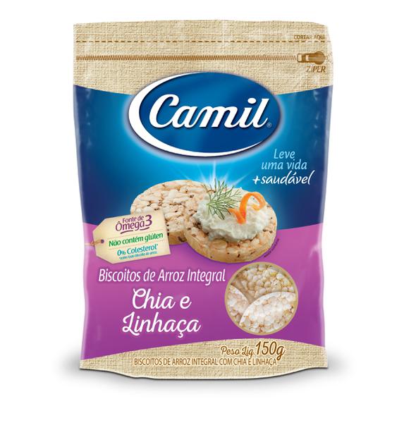 BISC CAMIL 150G ARROZ INTEGRAL