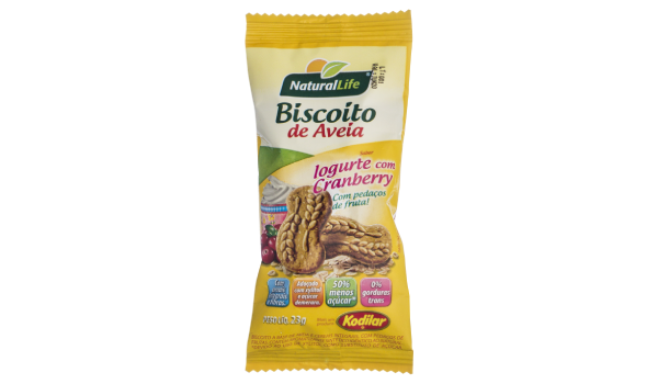 BISC AVEIA KODILAR 23GR IOUGURTE C/ CRANBERRY
