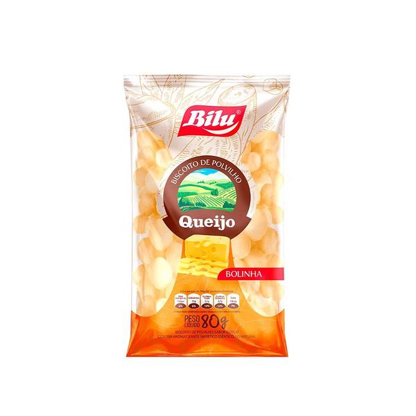 BISC POLVILHO BILU 80G QUEIJO BOLA
