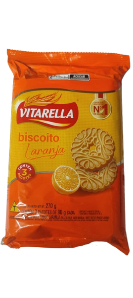 BISC VITARELLA AMANTEIGADO LARANJA 270G