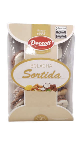 BOLACHA DOCEOLI SORTIDA 250G