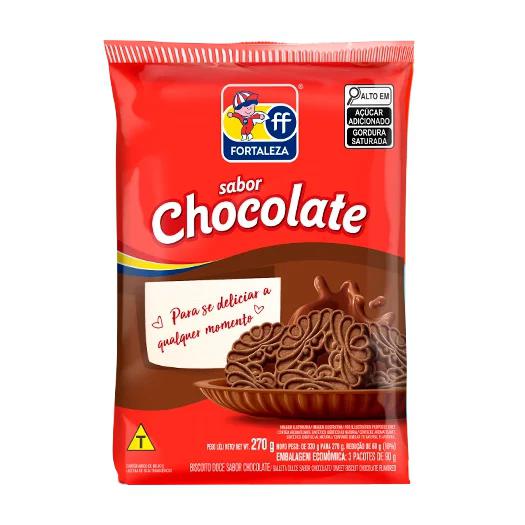BISC DOCE FORTALEZA CHOC 270G