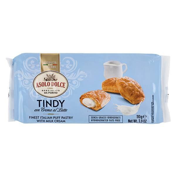 Biscoito Italiano De Massa Folhada Recheado Com Creme De Leite Asolo Dolce