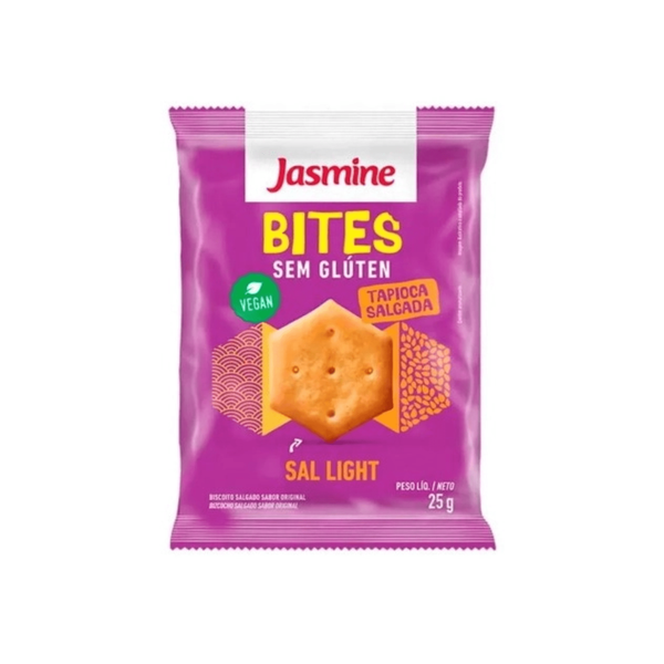 BISCOITO JASMINE 25G S/G TAPIOCA