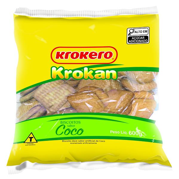 BISC KROKERO COCO 600G
