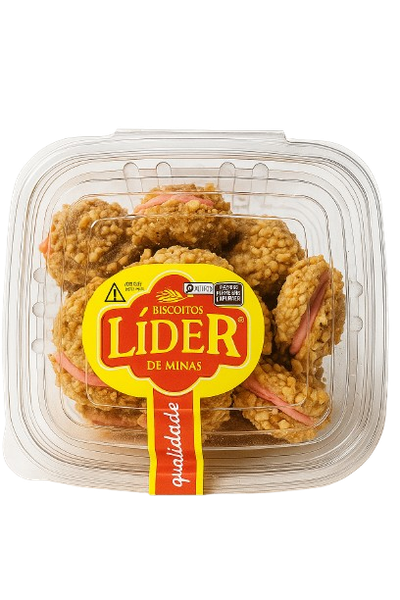 BISC LIDER MINAS AMANT GANACHE MORANGO 150g