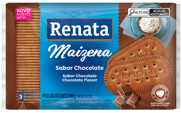 BISC.RENATA LAMINADO MAIZENA CHOC.360G