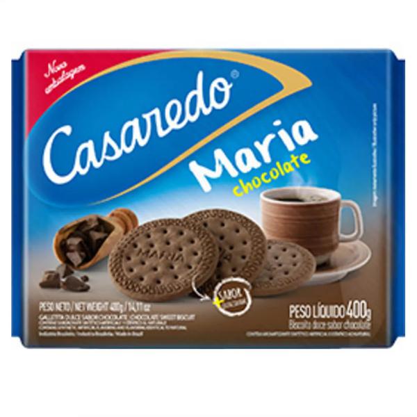 BISCOITO CASAREDO MARIA CHOCOLATE 400G