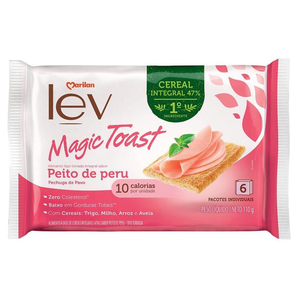 TORRADA PEITO DE PERU LEV MAGIC TOAST 110G 24