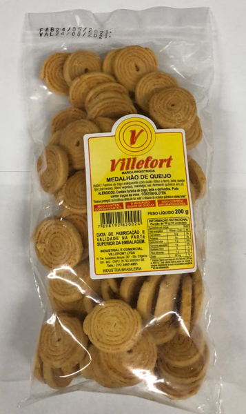 MEDALHAO DE QUEIJO VILLEFORT 200G