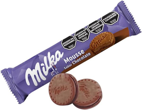 BISC MILKA 124G MOUSSE CHOCOLATE