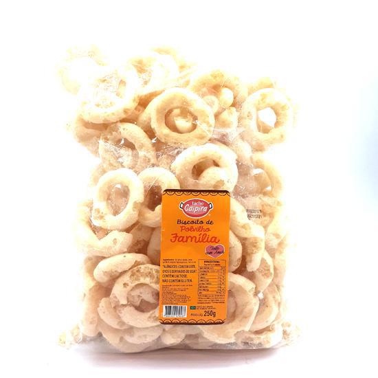 BISCOITO POLVILHO TACHO CAIPIRA 250G FAMILIA