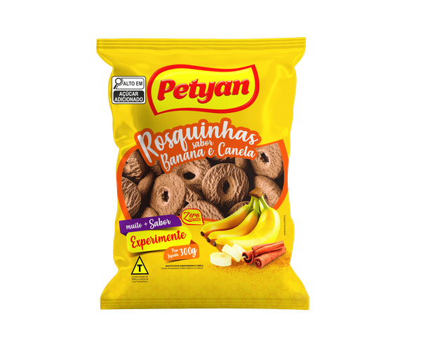 ROSQ PETYAN BANANA C/CANELA 300G