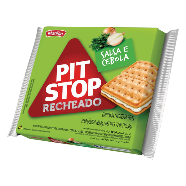 Bisc Marilan Pit Stop Rech 91g Salsa Cebola