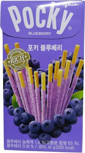 BISC POCKY 46GR PALITO BLUEBERRY