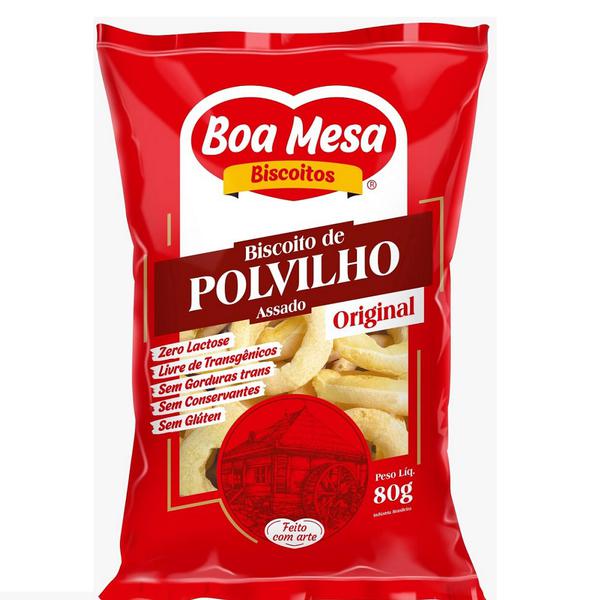 BISC POLVILHO BOA MESA ORIGINAL 80G