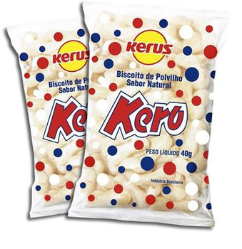 BISCOITO DE POLVILHO KERUS NATURAL 80G