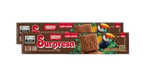 Biscoito Recheado 130g Surpresa Nestle