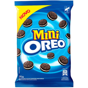 BISCOITO OREO MINI RECHEADO BAUNILHA 35G
