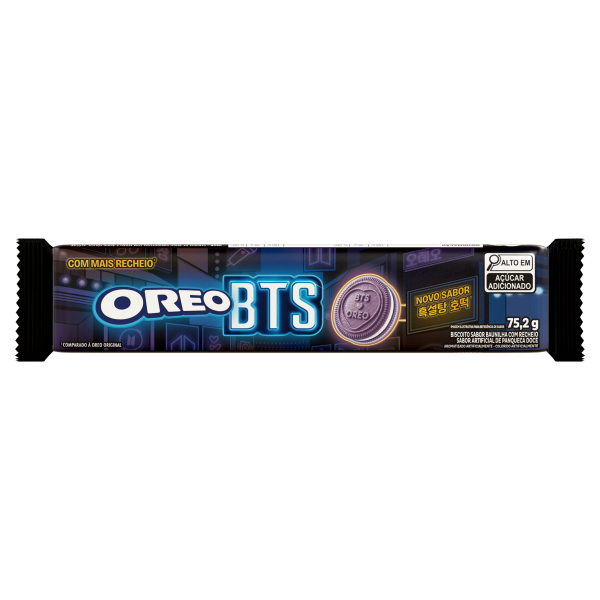 Biscoito Recheado Oreo Bts 75,2g