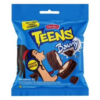 BISCOITO MARILAN TEENS BAUNY 30G