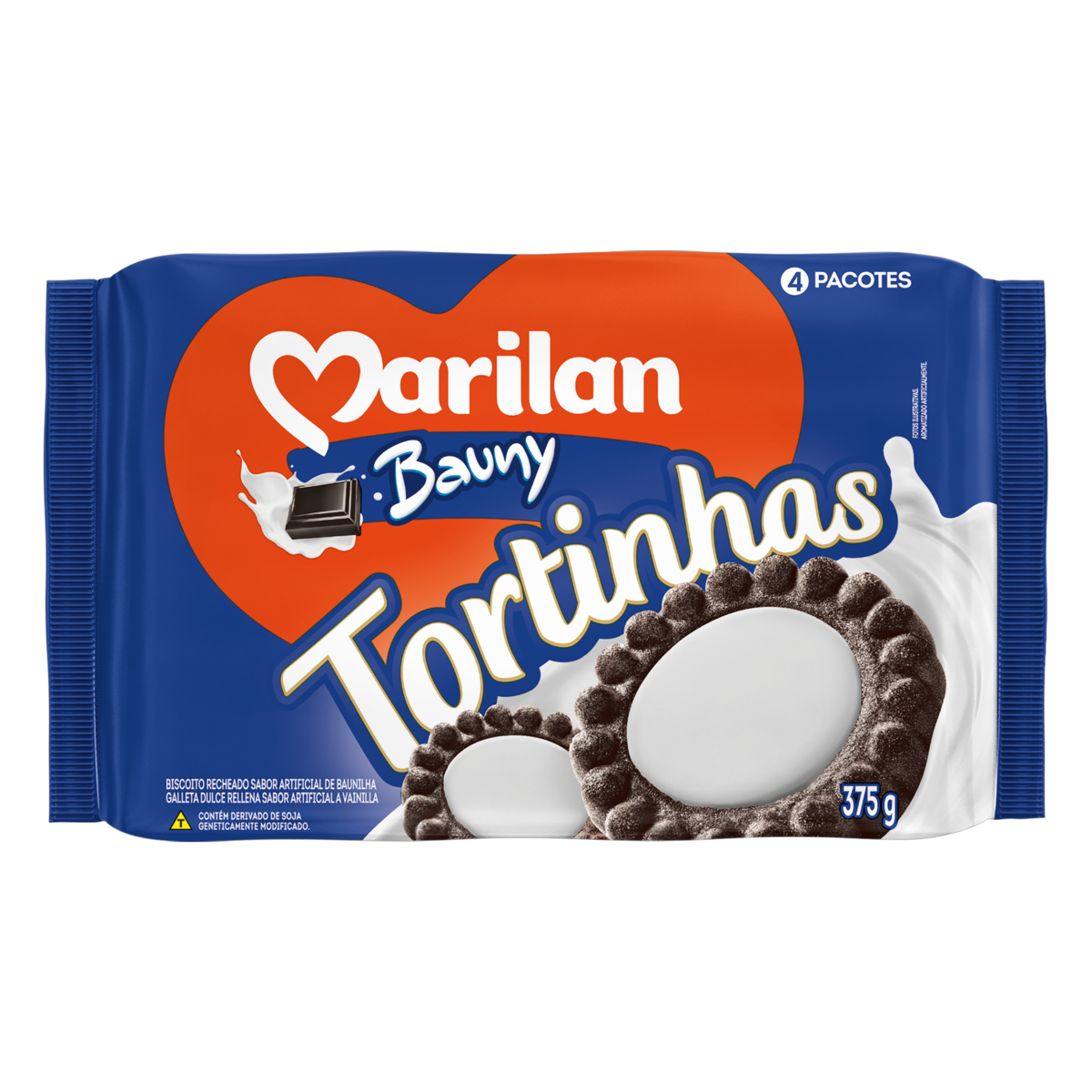 BISCOITO MARILAN TORTINHA BAUNILHA
