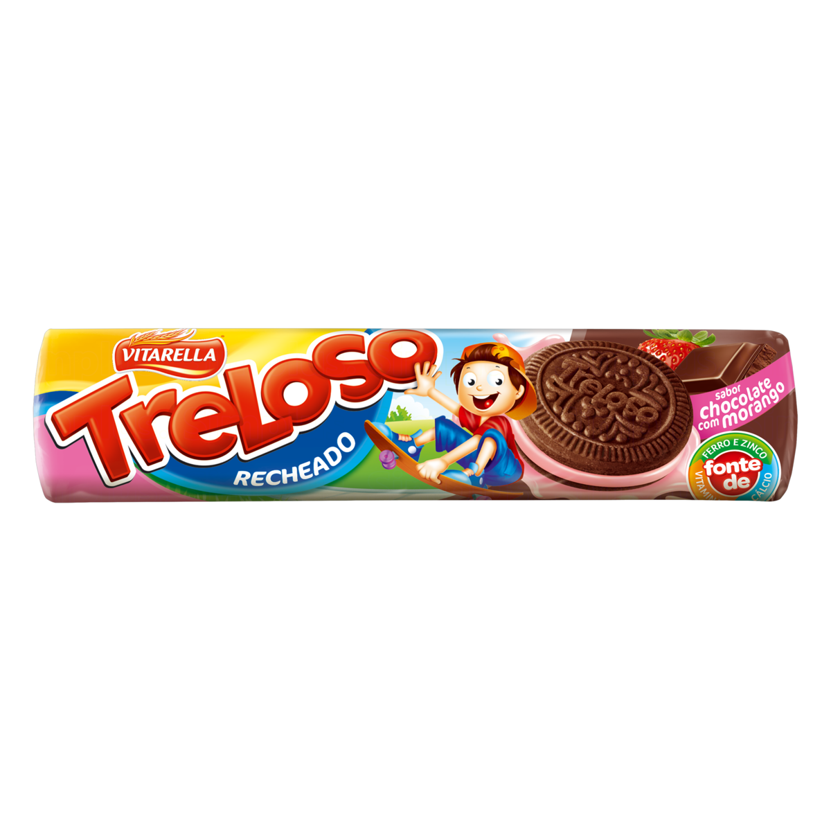 BISCOITO VITAR TRELOSO CHOCO/MOR 130G