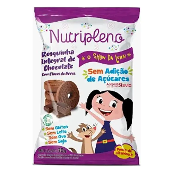 NPLENO LUNA ROSQ ZERO CHOCOLATE 30G