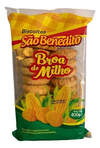 BISC SAO BENEDITO BROA MILHO 400G