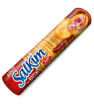 BISCOITO SAGRA SALKIM SABOR BACON 90G