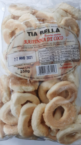 BISC TIA BELLA 250G RASPADIHA COCO