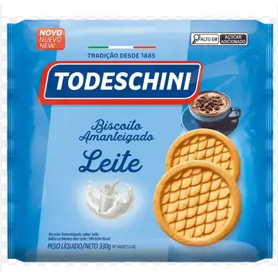 BISC TODESCHINI AMANT 330G LEITE