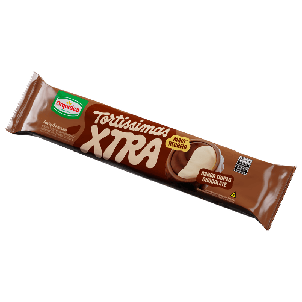 BISC.ORQUIDEA 75G TORTISSIMAS TRIPLO CHOCOLATE