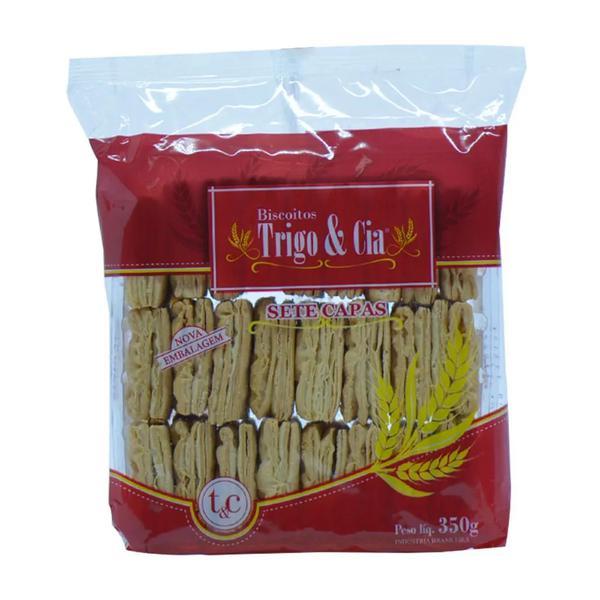 BISC TRIGO & CIA FOLHADO DOCE 350G