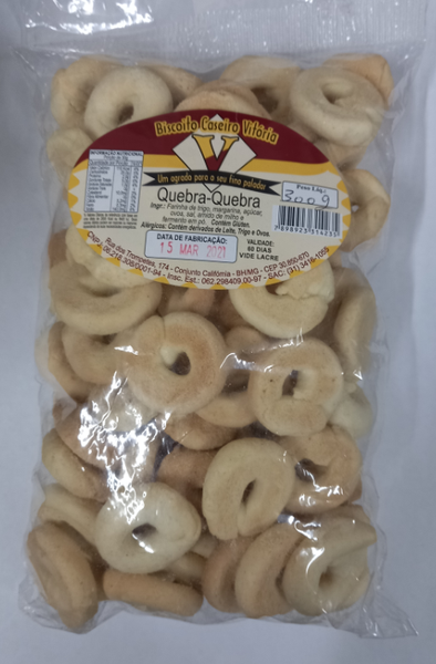 BISC VITORIA 300G QUEBRA QUEBRA