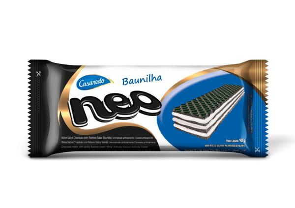 WAFER CASAREDO NEO BAUNILHA 90G
