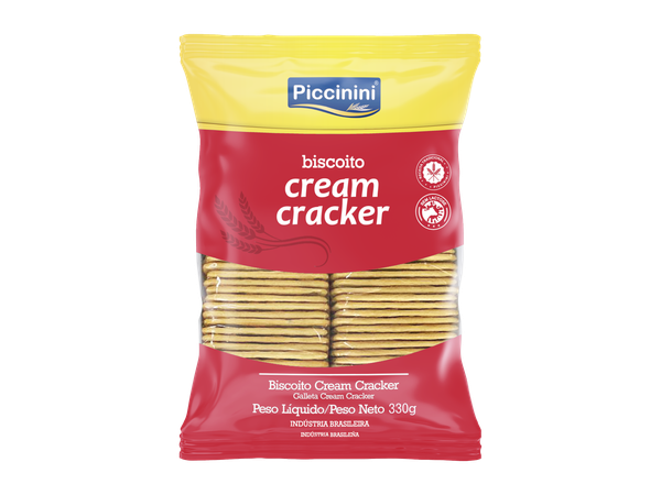 BISC. PICCININI 330G CREAM CRACKER