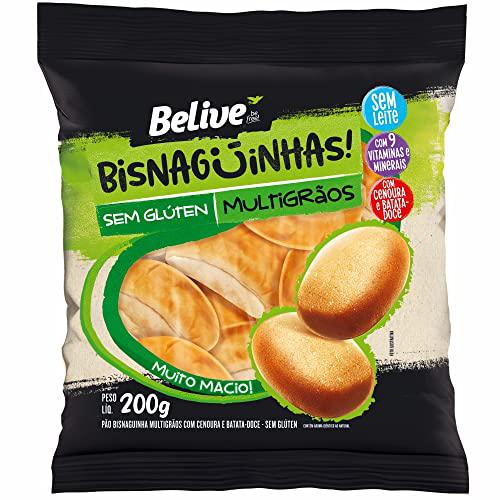 BISNAGUINHA BELIVE S/GLUTEN 200G MULTIGRAOS