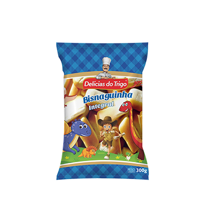 BISNAGUINHA DELICIAS 300G INTEGRAL