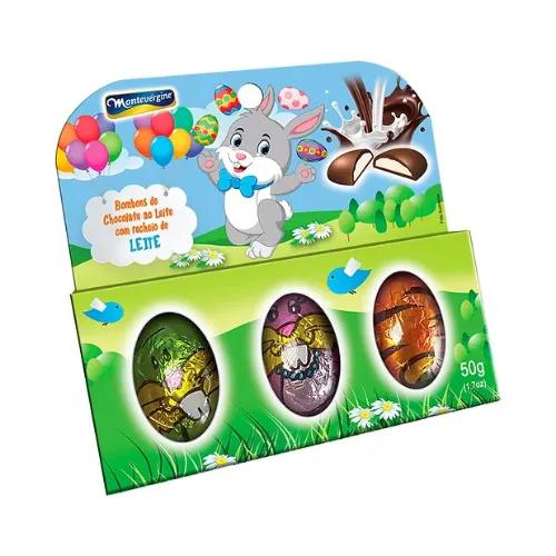 OVOS DE CHOC AO LEITE 50G MONTEVERGINE