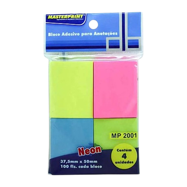 BLOCO ADES MASTERPRIN 4 CORES UN