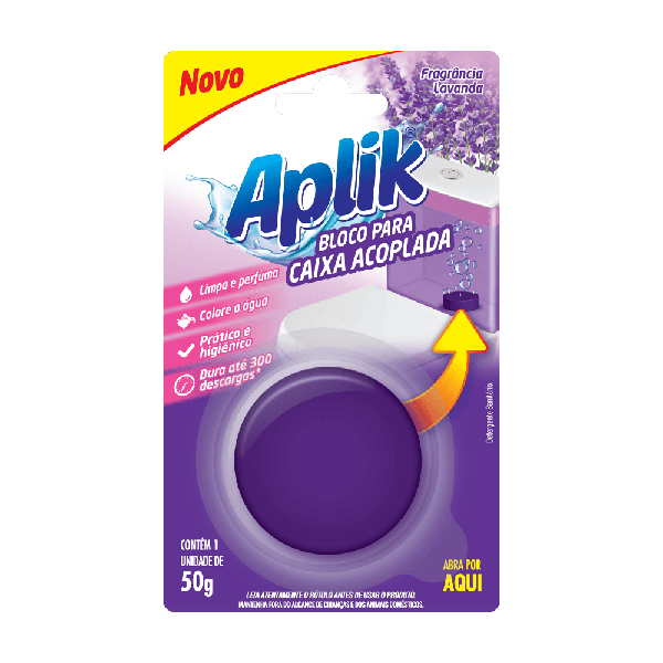 DETERG SAN APLIK 50G LAVANDA BLOCO P CAI