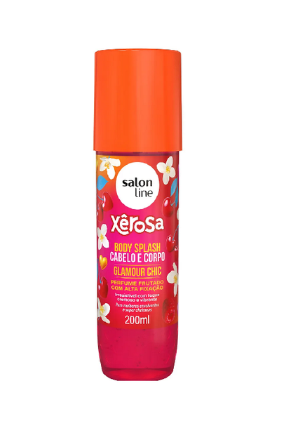 BODY SPLASH SALON LINE XEROSA CABELO E CORPO GLAMOUR CHIC 200ML